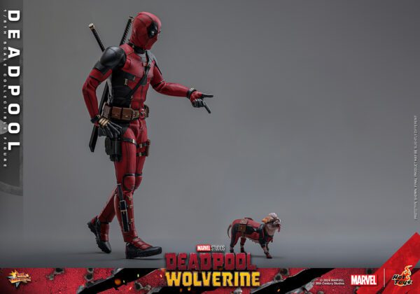 HOT TOYS 12" MARVEL STUDIOS DEADPOOL & WOLVERINE DEADPOOL 1/6TH SIXTH SCALE FIGURE MMS746 - Image 32