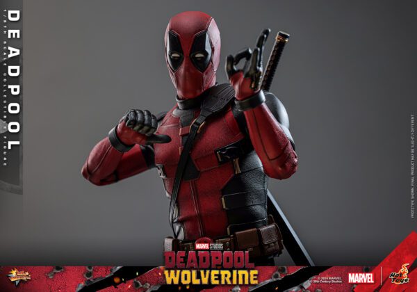 HOT TOYS 12" MARVEL STUDIOS DEADPOOL & WOLVERINE DEADPOOL 1/6TH SIXTH SCALE FIGURE MMS746 - Image 31