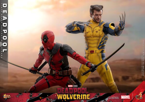 HOT TOYS 12" MARVEL STUDIOS DEADPOOL & WOLVERINE DEADPOOL 1/6TH SIXTH SCALE FIGURE MMS746 - Image 30