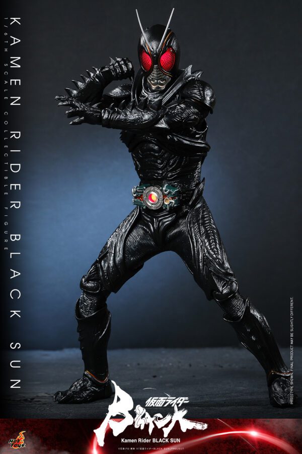 HOT TOYS 12" KAMEN RIDER BLACK SUN SIXTH 1/6TH SCALE FIG TMS100 - Image 5