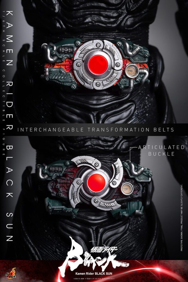 HOT TOYS 12" KAMEN RIDER BLACK SUN SIXTH 1/6TH SCALE FIG TMS100 - Image 10