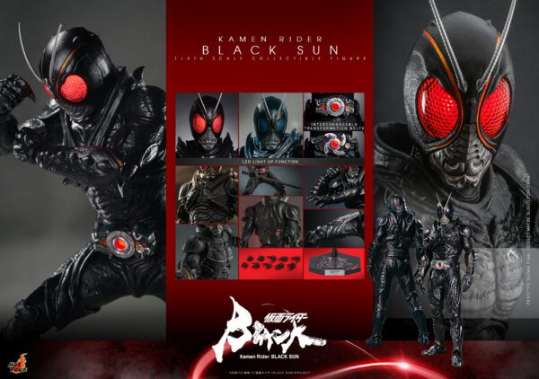 HOT TOYS 12" KAMEN RIDER BLACK SUN SIXTH 1/6TH SCALE FIG TMS100 - Image 19