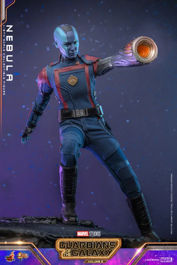 HOT TOYS 12″ MARVEL STUDIOS GUARDIANS OF THE GALAXY VOL 3 NEBULA SIXTH SCALE FIGURE MMS714 - Image 10