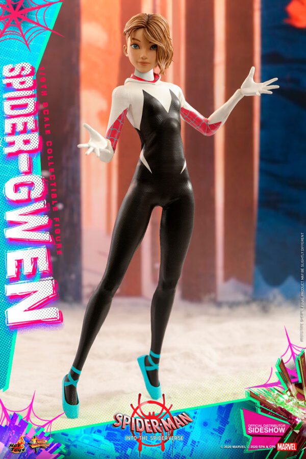 HOT TOYS 12" MARVEL SPIDER-MAN ITSV SPIDER-GWEN FIGURE 1/6TH SCALE MMS576 - Image 2