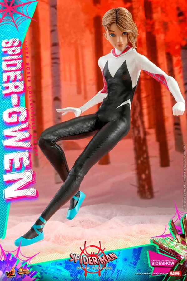 HOT TOYS 12" MARVEL SPIDER-MAN ITSV SPIDER-GWEN FIGURE 1/6TH SCALE MMS576 - Image 4