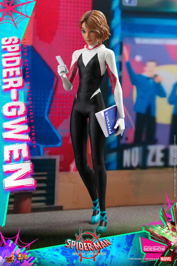 HOT TOYS 12" MARVEL SPIDER-MAN ITSV SPIDER-GWEN FIGURE 1/6TH SCALE MMS576 - Image 6