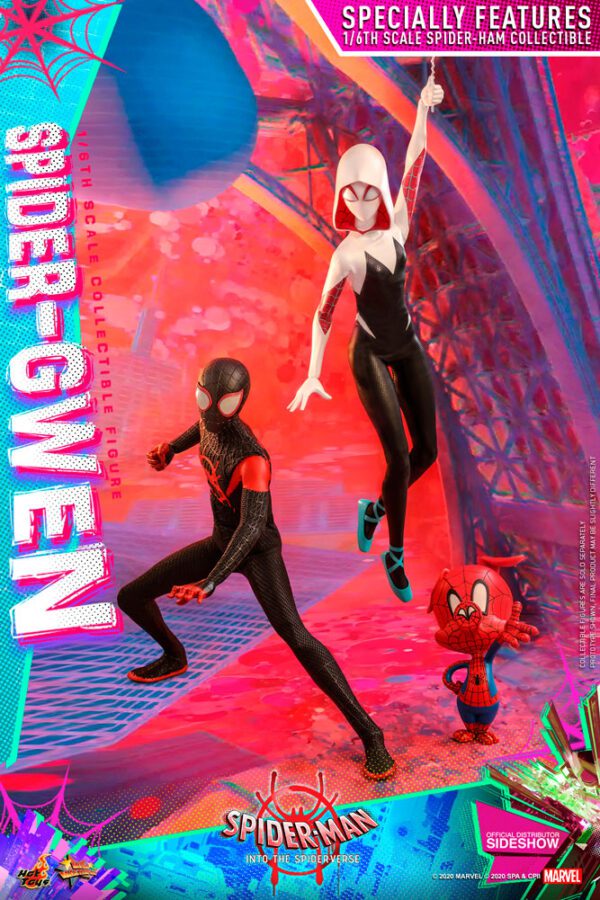 HOT TOYS 12" MARVEL SPIDER-MAN ITSV SPIDER-GWEN FIGURE 1/6TH SCALE MMS576 - Image 8