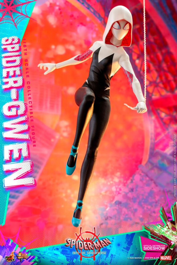 HOT TOYS 12" MARVEL SPIDER-MAN ITSV SPIDER-GWEN FIGURE 1/6TH SCALE MMS576 - Image 13