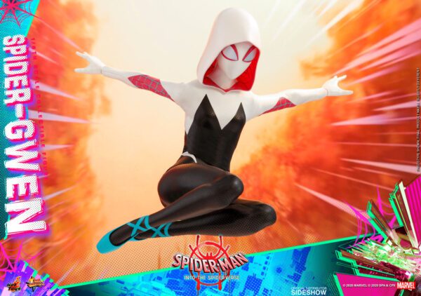 HOT TOYS 12" MARVEL SPIDER-MAN ITSV SPIDER-GWEN FIGURE 1/6TH SCALE MMS576 - Image 17