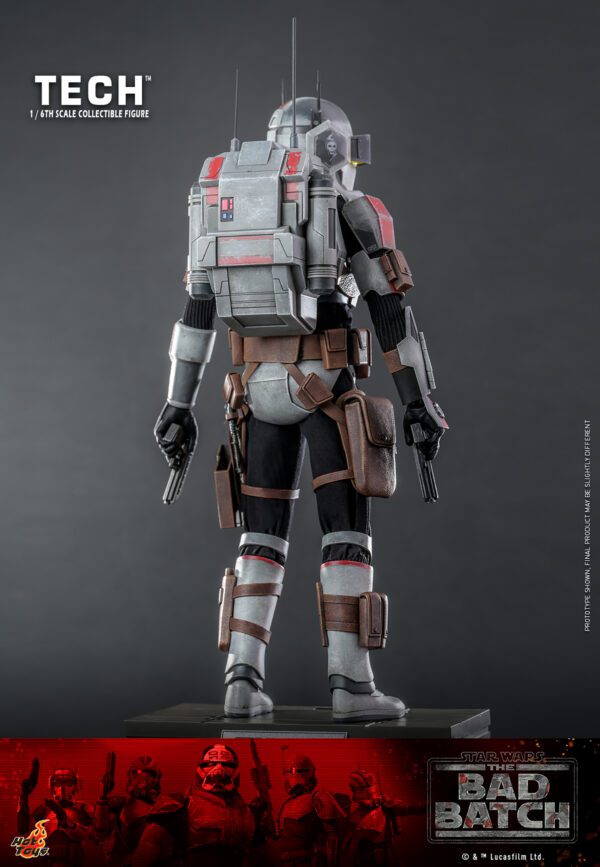 HOT TOYS 12" STAR WARS THE BAD BATCH TECH SIXTH 1/6TH SCALE FIGURE TMS098 IN STOCK - Image 10