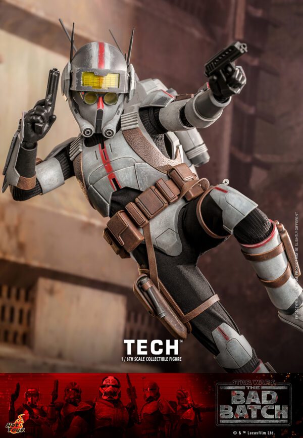 HOT TOYS 12" STAR WARS THE BAD BATCH TECH SIXTH 1/6TH SCALE FIGURE TMS098 IN STOCK - Image 19