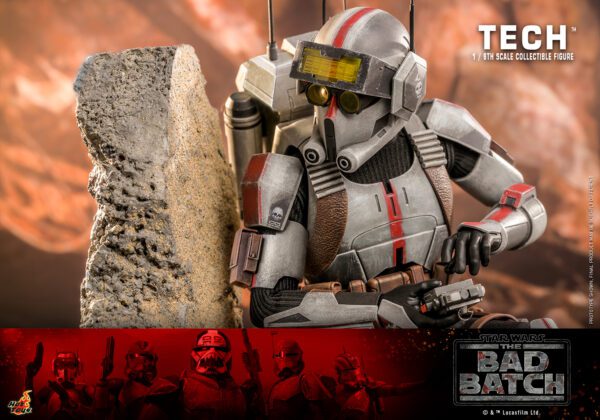 HOT TOYS 12" STAR WARS THE BAD BATCH TECH SIXTH 1/6TH SCALE FIGURE TMS098 IN STOCK - Image 13