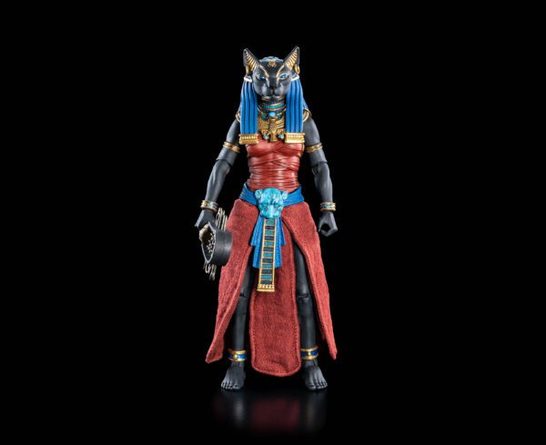 RETAILER EXCLUSIVE Figura Obscura Bastet, Gods of Ancient Egypt (Black & Red) Action Figure (Preorder) - Image 2