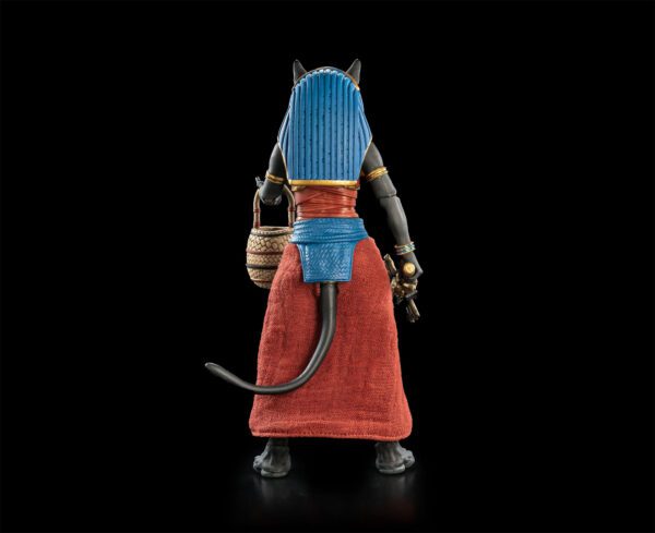 RETAILER EXCLUSIVE Figura Obscura Bastet, Gods of Ancient Egypt (Black & Red) Action Figure (Preorder) - Image 6