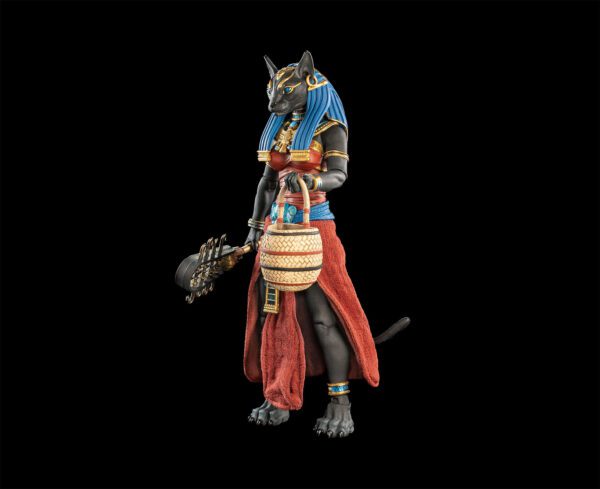 RETAILER EXCLUSIVE Figura Obscura Bastet, Gods of Ancient Egypt (Black & Red) Action Figure (Preorder) - Image 7