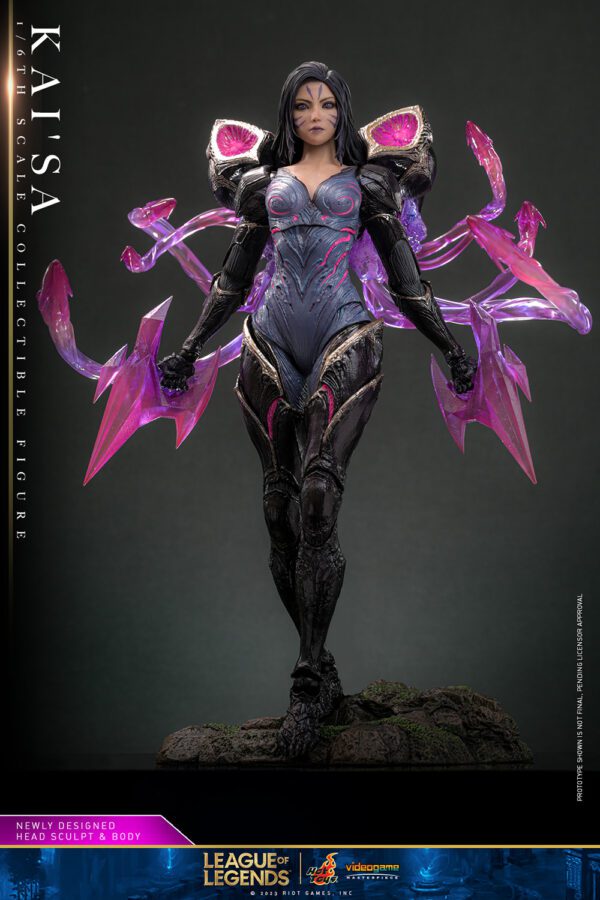 HOT TOYS 12" LEAGUE OF LEGENDS KAI'SA SIXTH 1/6TH SCALE FIG VGM57