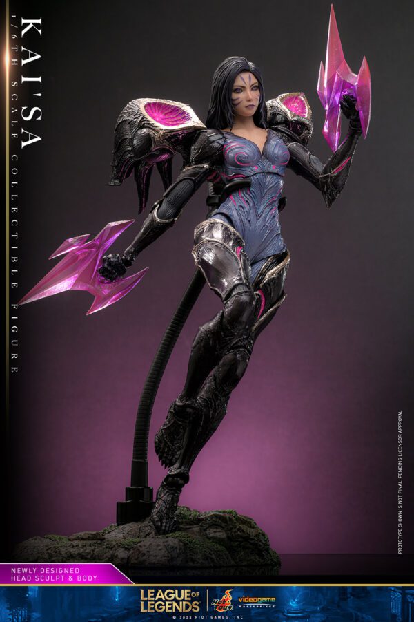 HOT TOYS 12" LEAGUE OF LEGENDS KAI'SA SIXTH 1/6TH SCALE FIG VGM57 - Image 5