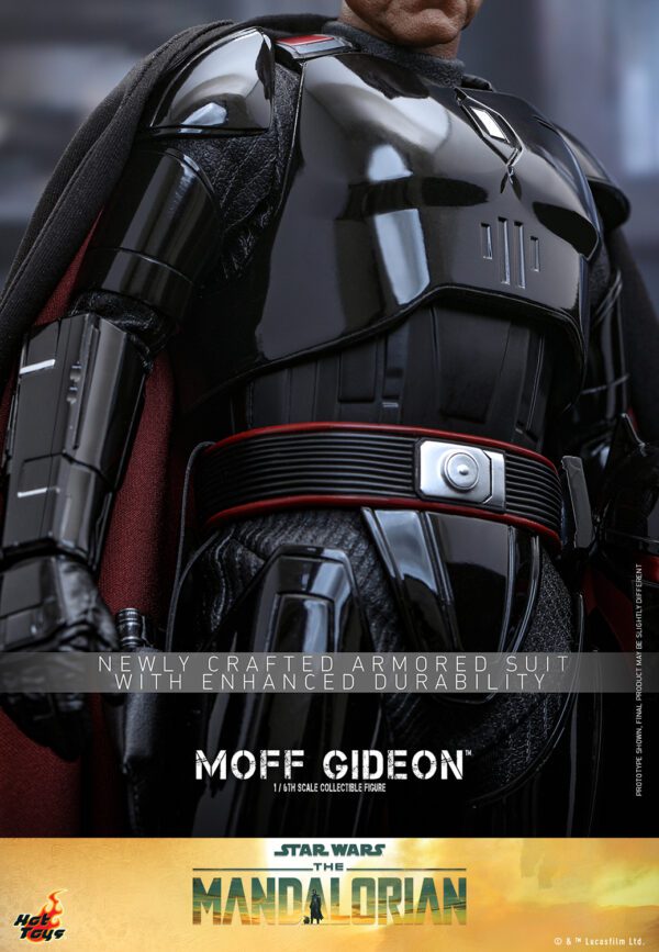 HOT TOYS 12" STAR WARS THE MANDALORIAN MOFF GIDEON ARMORED 1/6 SCALE FIGURE TMS107 - Image 19