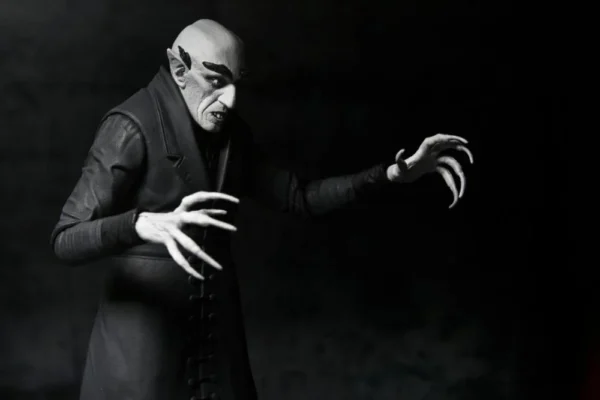 NECA ULTIMATE NOSFERATU COUNT ORLOK BLACK & WHITE 7" SCALE ACTION FIGURE - Image 5