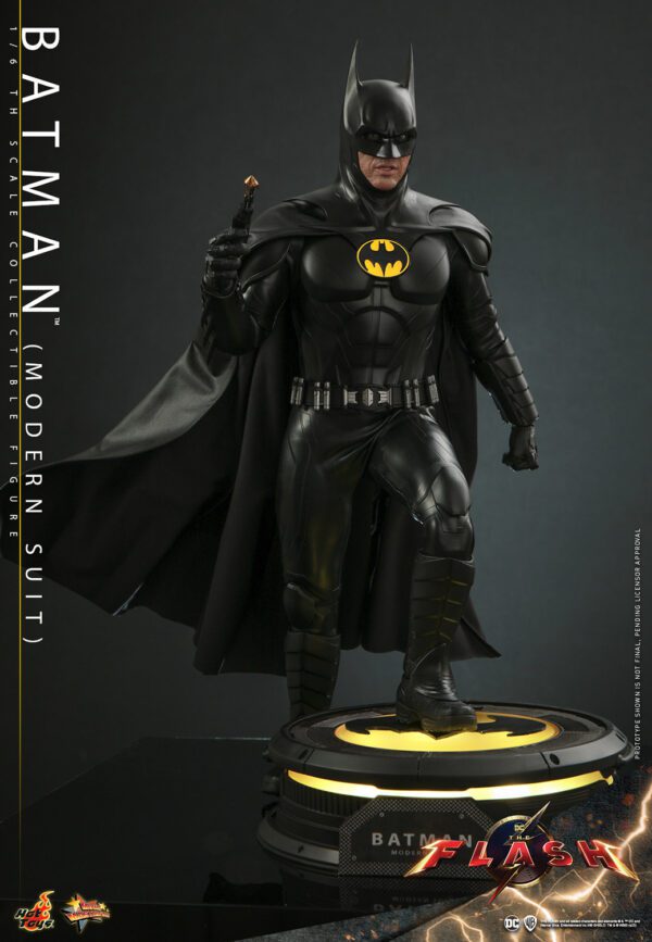 HOT TOYS 12" DC COMICS THE FLASH BATMAN MODERN SUIT MICHAEL KEATON 1/6TH MMS712 - Image 22