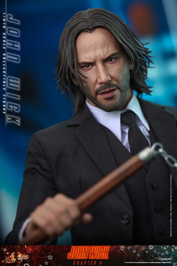 HOT TOYS 12" JOHN WICK CHAPTER 4 SIXTH 1/6TH KEANU REEVES SCALE FIG MMS729 - Image 15