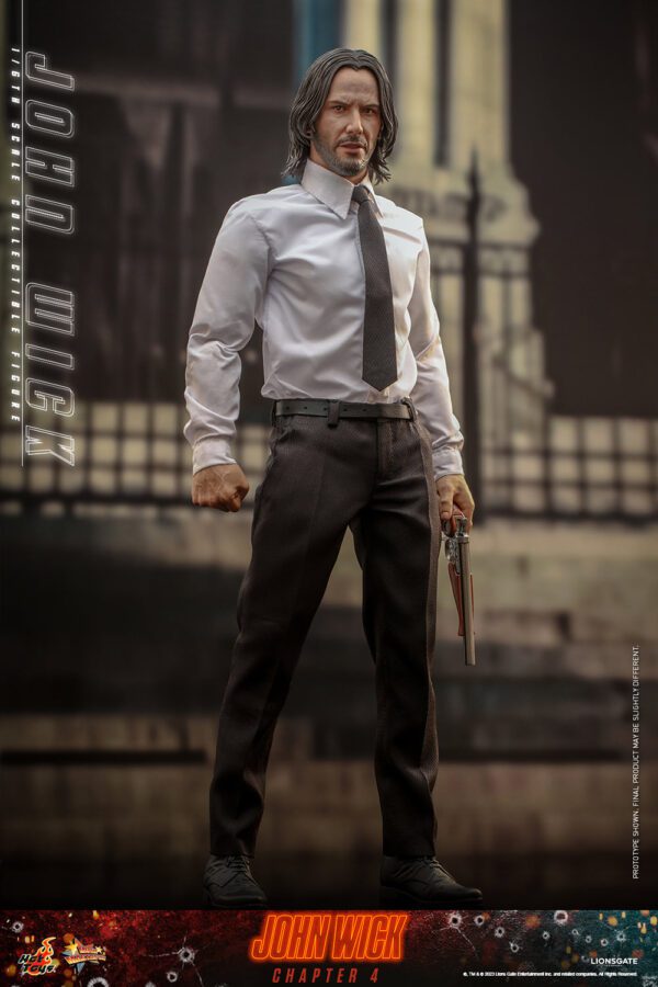 HOT TOYS 12" JOHN WICK CHAPTER 4 SIXTH 1/6TH KEANU REEVES SCALE FIG MMS729 - Image 8