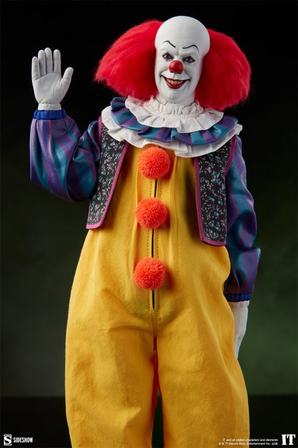 SIDESHOW COLLECTIBLES 12" IT PENNYWISE CLOWN 1/6TH SCALE FIGURE - Image 14