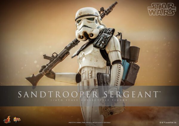 HOT TOYS 12" STAR WARS SANDTROOPER SERGEANT 1/6TH SIXTH SCALE FIGURE MMS721 ANH - Image 9