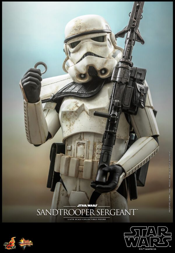 HOT TOYS 12" STAR WARS SANDTROOPER SERGEANT 1/6TH SIXTH SCALE FIGURE MMS721 ANH - Image 8