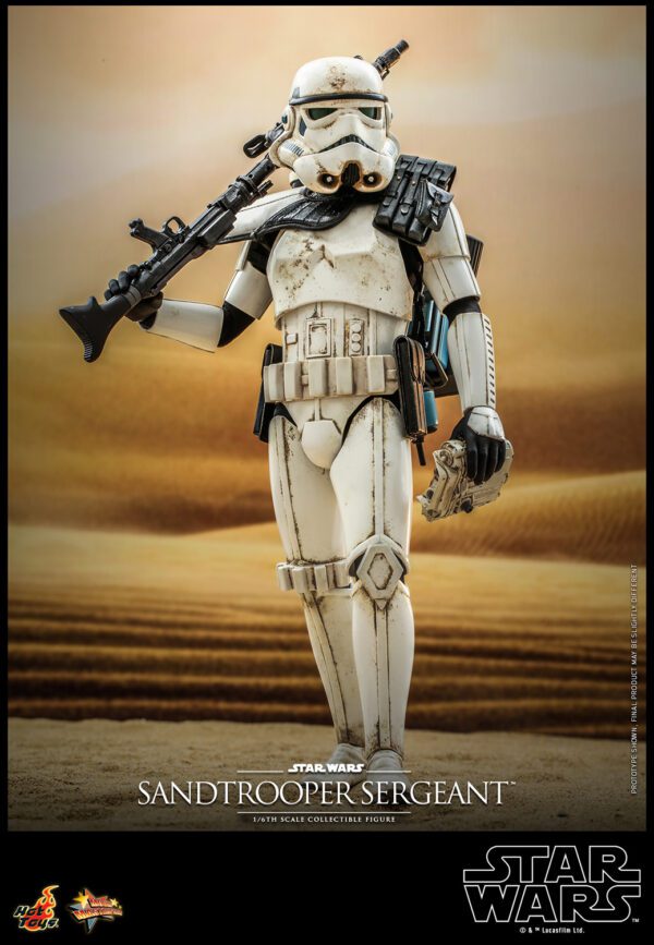 HOT TOYS 12" STAR WARS SANDTROOPER SERGEANT 1/6TH SIXTH SCALE FIGURE MMS721 ANH - Image 6