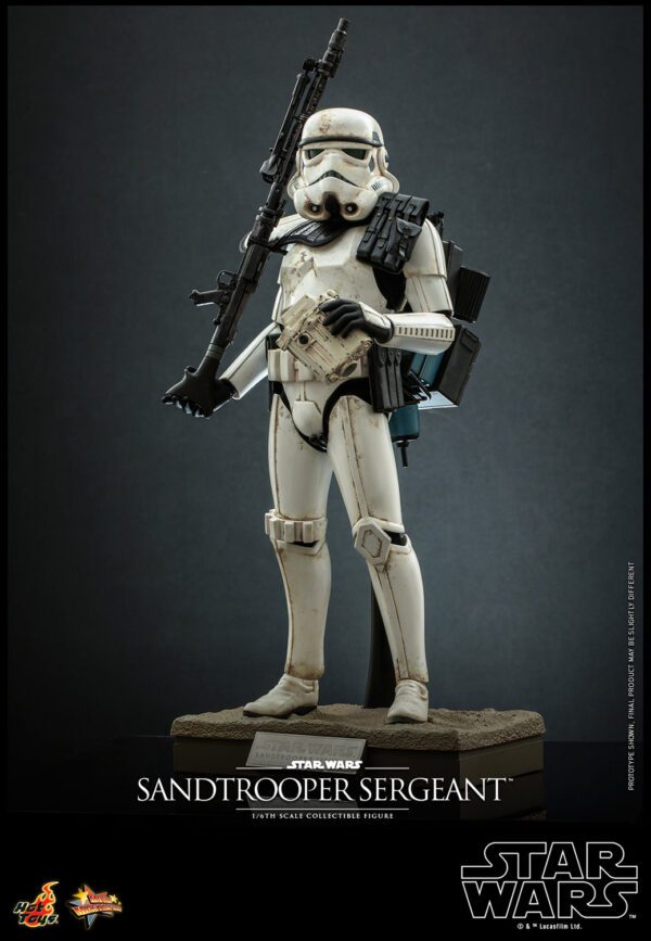 HOT TOYS 12" STAR WARS SANDTROOPER SERGEANT 1/6TH SIXTH SCALE FIGURE MMS721 ANH