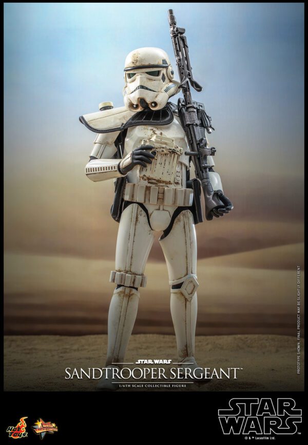 HOT TOYS 12" STAR WARS SANDTROOPER SERGEANT 1/6TH SIXTH SCALE FIGURE MMS721 ANH - Image 3