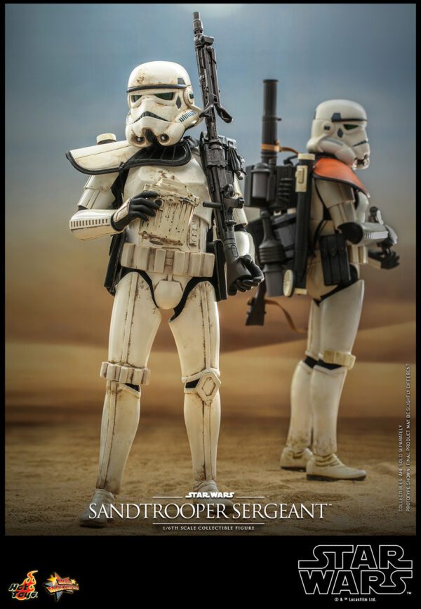 HOT TOYS 12" STAR WARS SANDTROOPER SERGEANT 1/6TH SIXTH SCALE FIGURE MMS721 ANH - Image 12