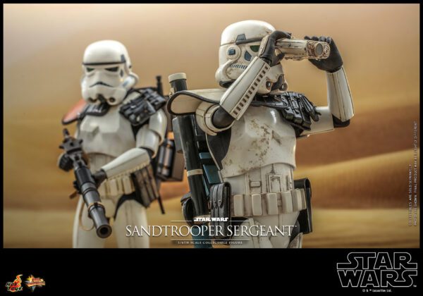 HOT TOYS 12" STAR WARS SANDTROOPER SERGEANT 1/6TH SIXTH SCALE FIGURE MMS721 ANH - Image 11