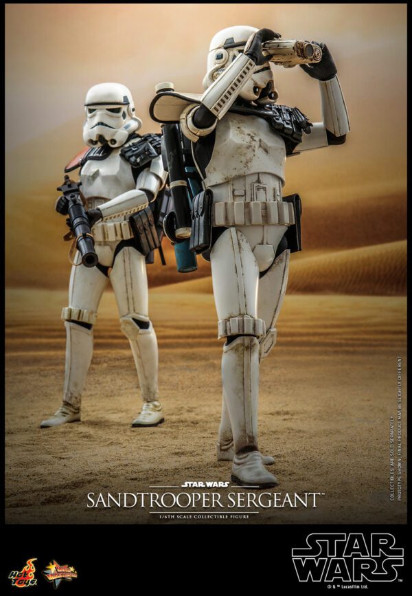 HOT TOYS 12" STAR WARS SANDTROOPER SERGEANT 1/6TH SIXTH SCALE FIGURE MMS721 ANH - Image 10