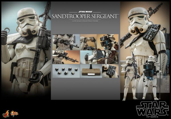 HOT TOYS 12" STAR WARS SANDTROOPER SERGEANT 1/6TH SIXTH SCALE FIGURE MMS721 ANH - Image 2