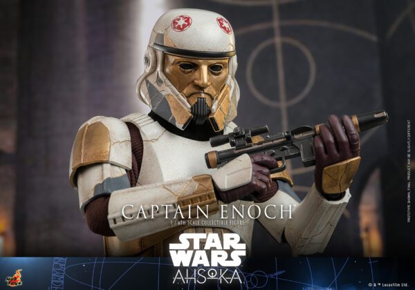 HOT TOYS 12" STAR WARS AHSOKA CAPTAIN ENOCH 1/6 SCALE FIGURE TMS120 - Image 3