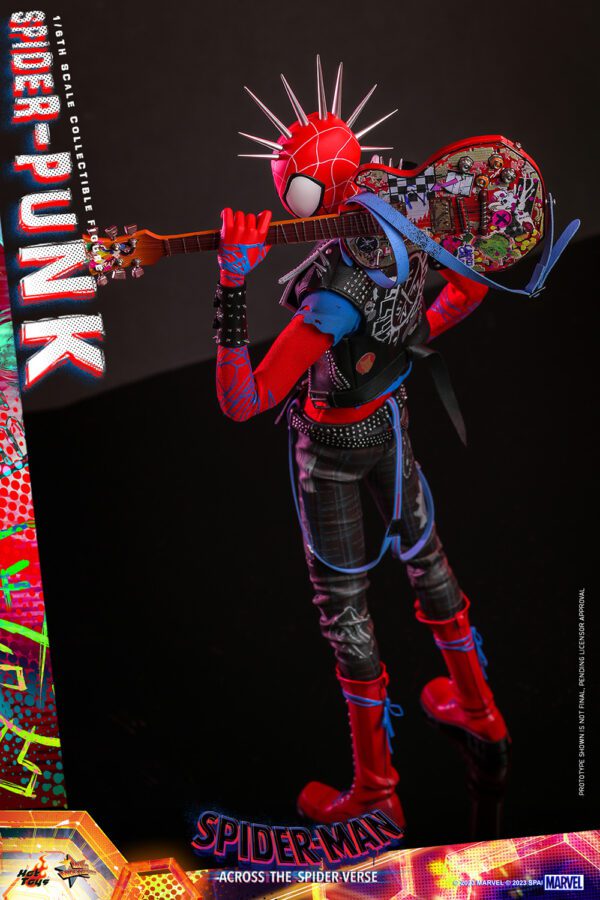 HOT TOYS 12" Spider-Man: Across the Spider-Verse Spider-Punk MMS726 1/6TH HOBIE BROWN - Image 19