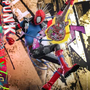 HOT TOYS 12" Spider-Man: Across the Spider-Verse Spider-Punk MMS726 1/6TH HOBIE BROWN