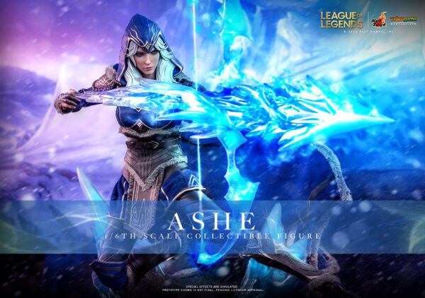 HOT TOYS 12" RIOT GAMES LEAGUE OF LEGENDS ASHE SIXTH SCALE FIGURE VGM60 - Image 13