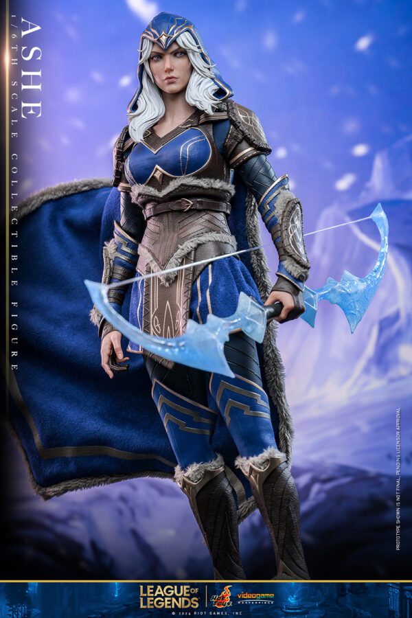HOT TOYS 12" RIOT GAMES LEAGUE OF LEGENDS ASHE SIXTH SCALE FIGURE VGM60