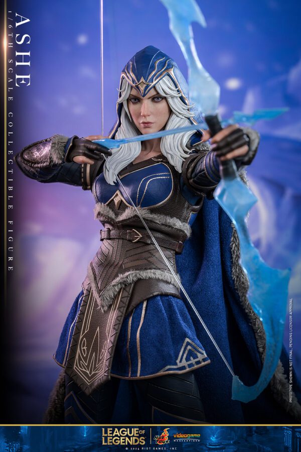 HOT TOYS 12" RIOT GAMES LEAGUE OF LEGENDS ASHE SIXTH SCALE FIGURE VGM60 - Image 11