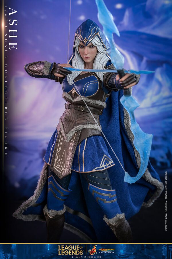 HOT TOYS 12" RIOT GAMES LEAGUE OF LEGENDS ASHE SIXTH SCALE FIGURE VGM60 - Image 22
