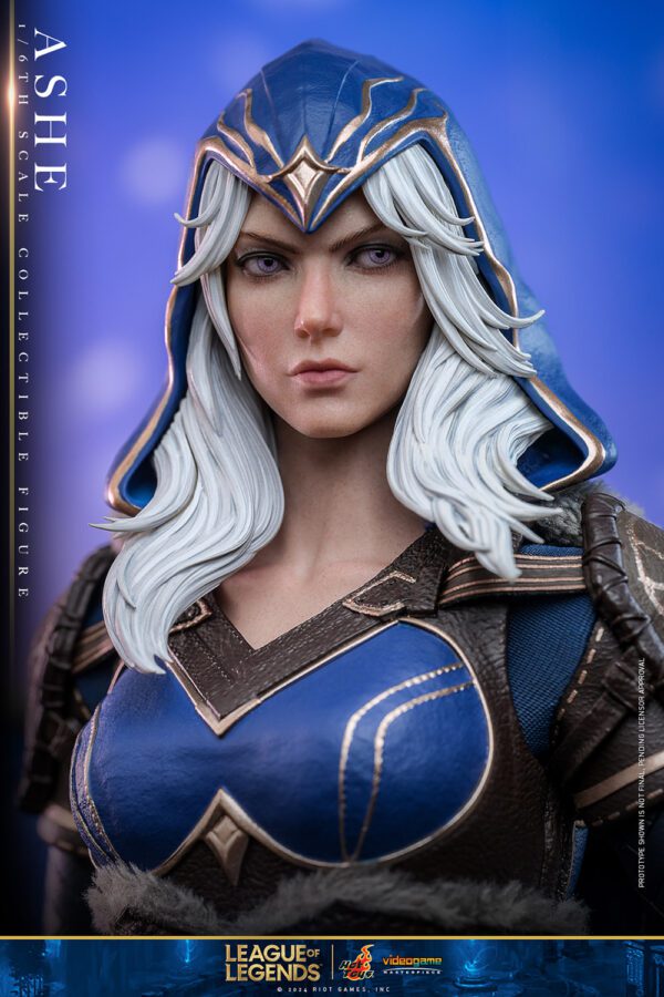 HOT TOYS 12" RIOT GAMES LEAGUE OF LEGENDS ASHE SIXTH SCALE FIGURE VGM60 - Image 8