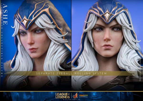 HOT TOYS 12" RIOT GAMES LEAGUE OF LEGENDS ASHE SIXTH SCALE FIGURE VGM60 - Image 6