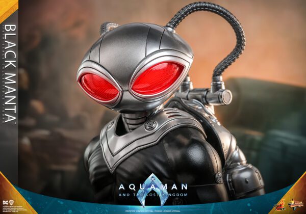 HOT TOYS 12" DC COMICS AQUAMAN BLACK MANTA 1/6TH SCALE FIGURE MMS739 - Image 5