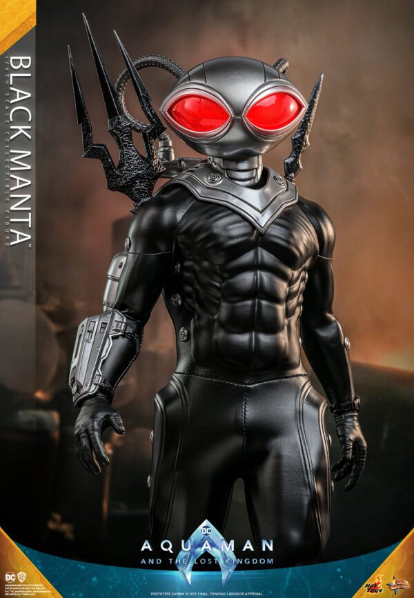 HOT TOYS 12" DC COMICS AQUAMAN BLACK MANTA 1/6TH SCALE FIGURE MMS739 - Image 3