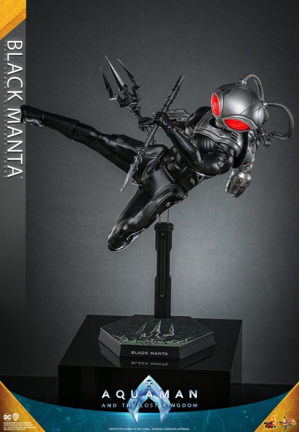 HOT TOYS 12" DC COMICS AQUAMAN BLACK MANTA 1/6TH SCALE FIGURE MMS739 - Image 10