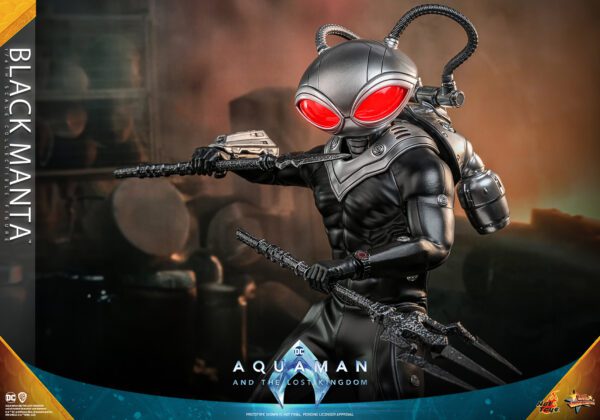 HOT TOYS 12" DC COMICS AQUAMAN BLACK MANTA 1/6TH SCALE FIGURE MMS739 - Image 12