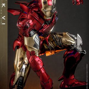 NEW HOT TOYS MARVEL STUDIOS 19" IRON MAN 2 IRON MAN MARK VI 1/4 SCALE SET QS025